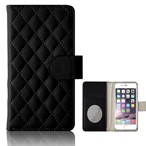 携帯電話アクセサリ キルティング 全機種対応 手帳型スマホケース」の